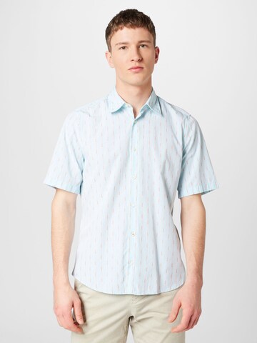 BOSS - Regular Fit Camisa 'Rash 2' em azul: frente