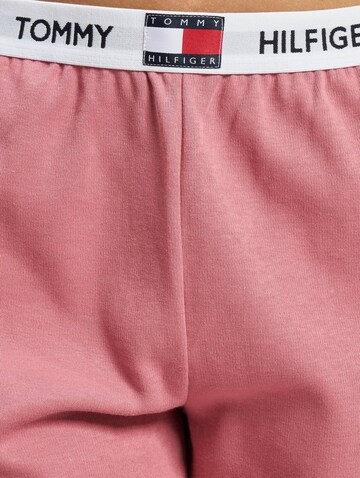 Tommy Hilfiger Underwear Tapered Pyjamahose in Pink