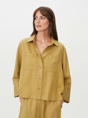 Masai Shirt 'Inareth' in Beige: voorkant