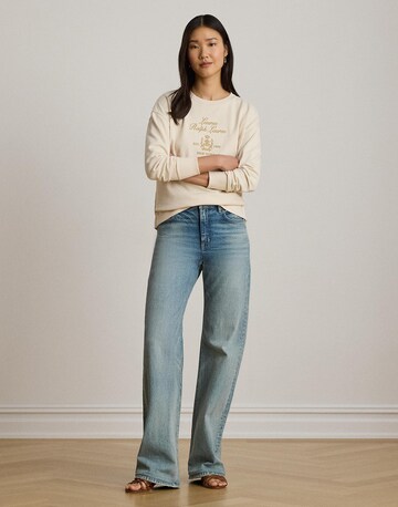 smėlio Lauren Ralph Lauren Megztinis be užsegimo 'EASY FRENCH'