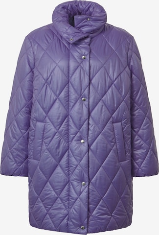 Angel of Style Between-Season Jacket in Purple: front