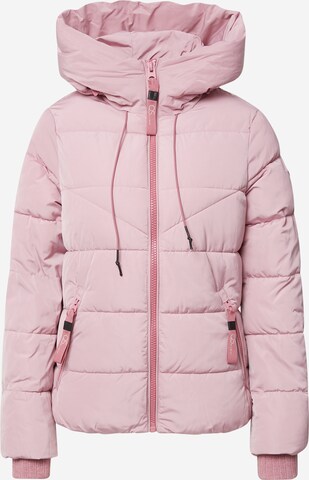 QS Between-season jacket in Pink: front