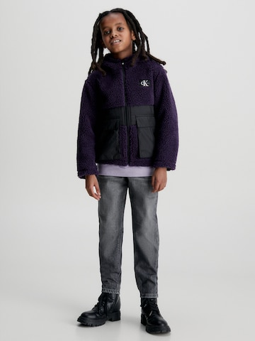 Calvin Klein Jeans Between-Season Jacket in Purple