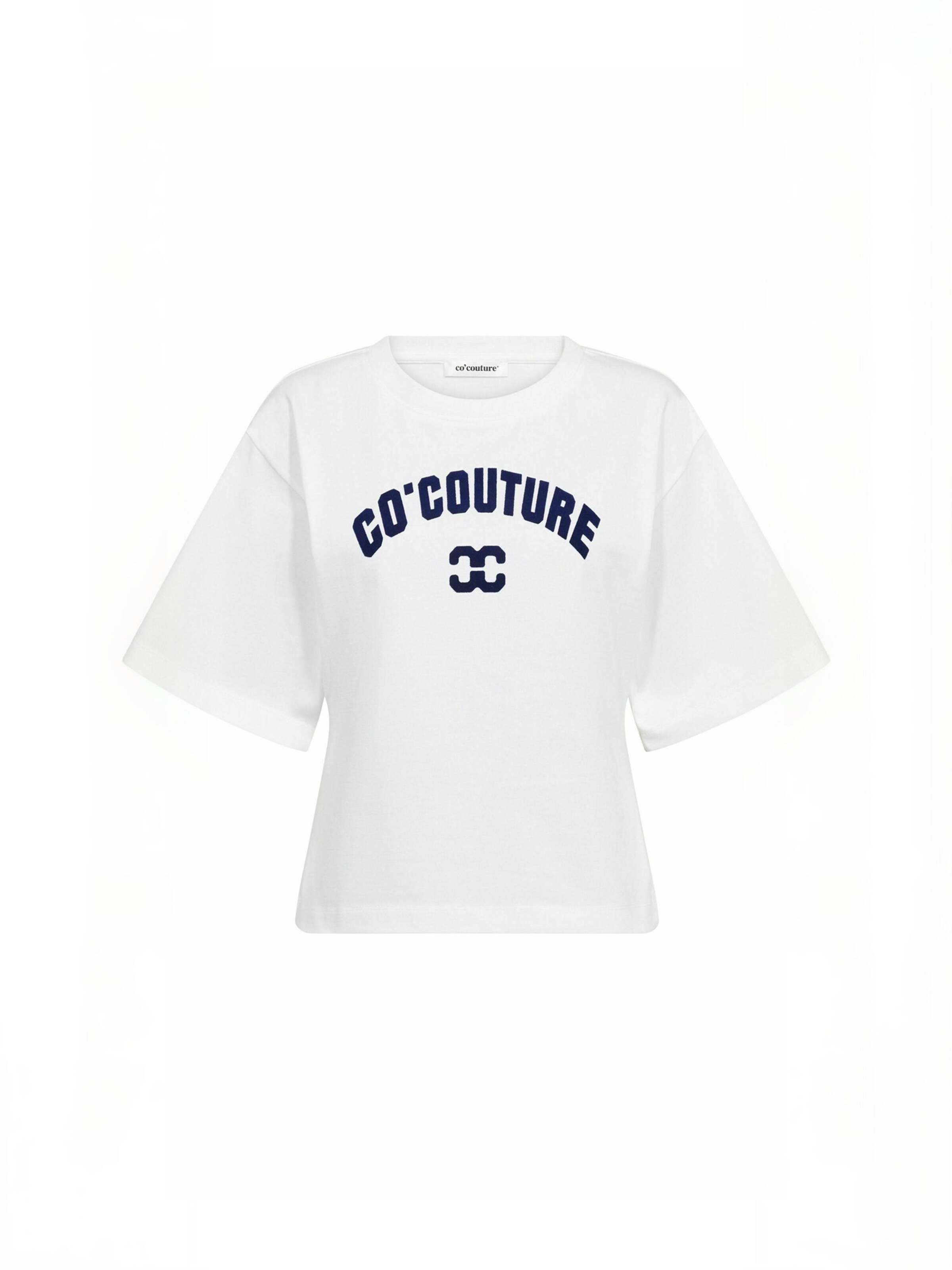 Top ' ZengaCC ' di co'couture in blu: frontale