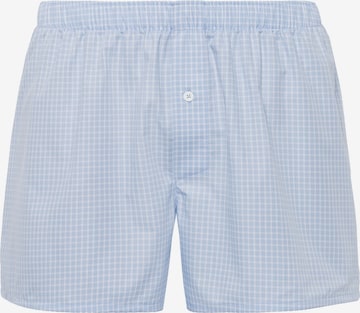 Boxers ' Fancy Woven ' Hanro en bleu : devant