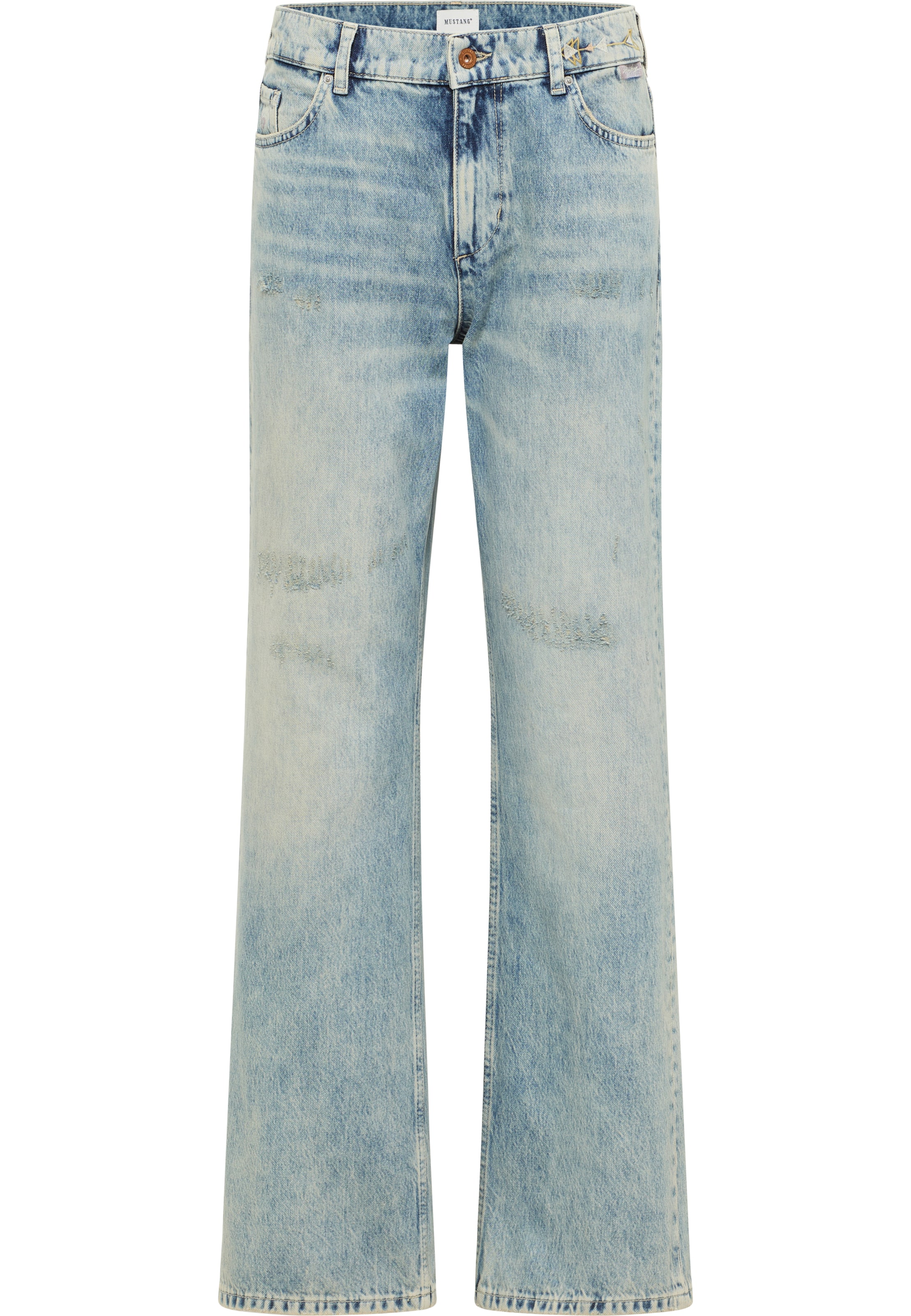 MUSTANG Flared Jeans 'Madison' in Blue: front