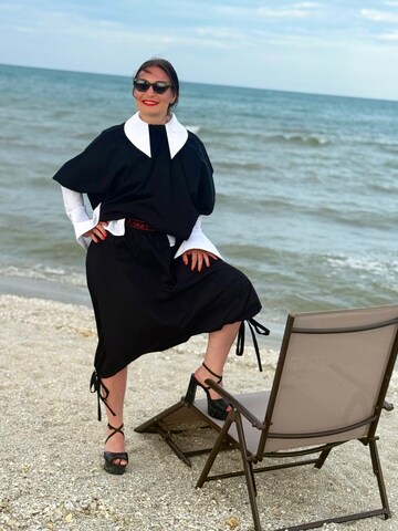 IUnique Nederdel 'Pirate' i sort