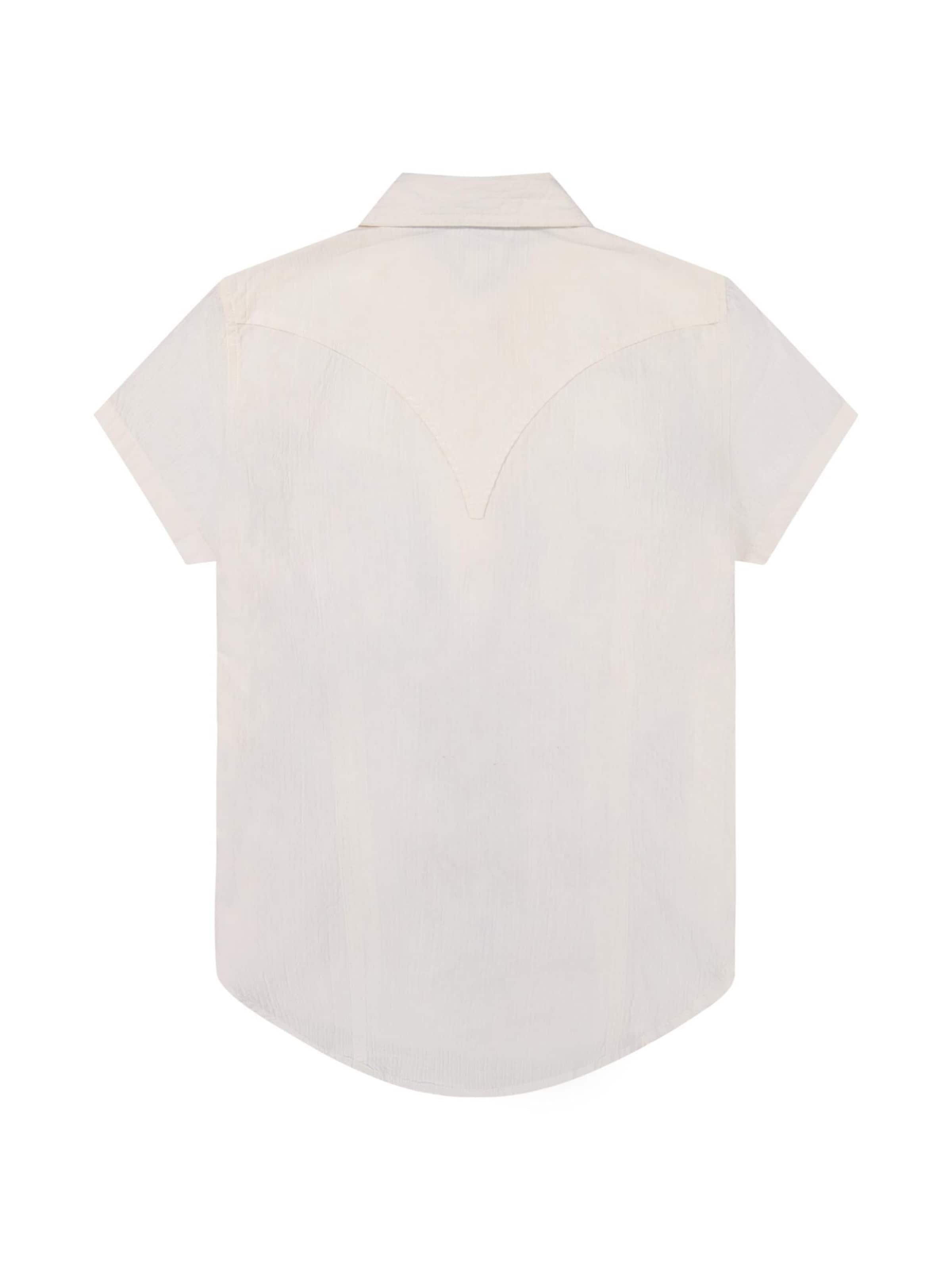 WRANGLER Bluse 'Western'‌‌‌‌ in Beige