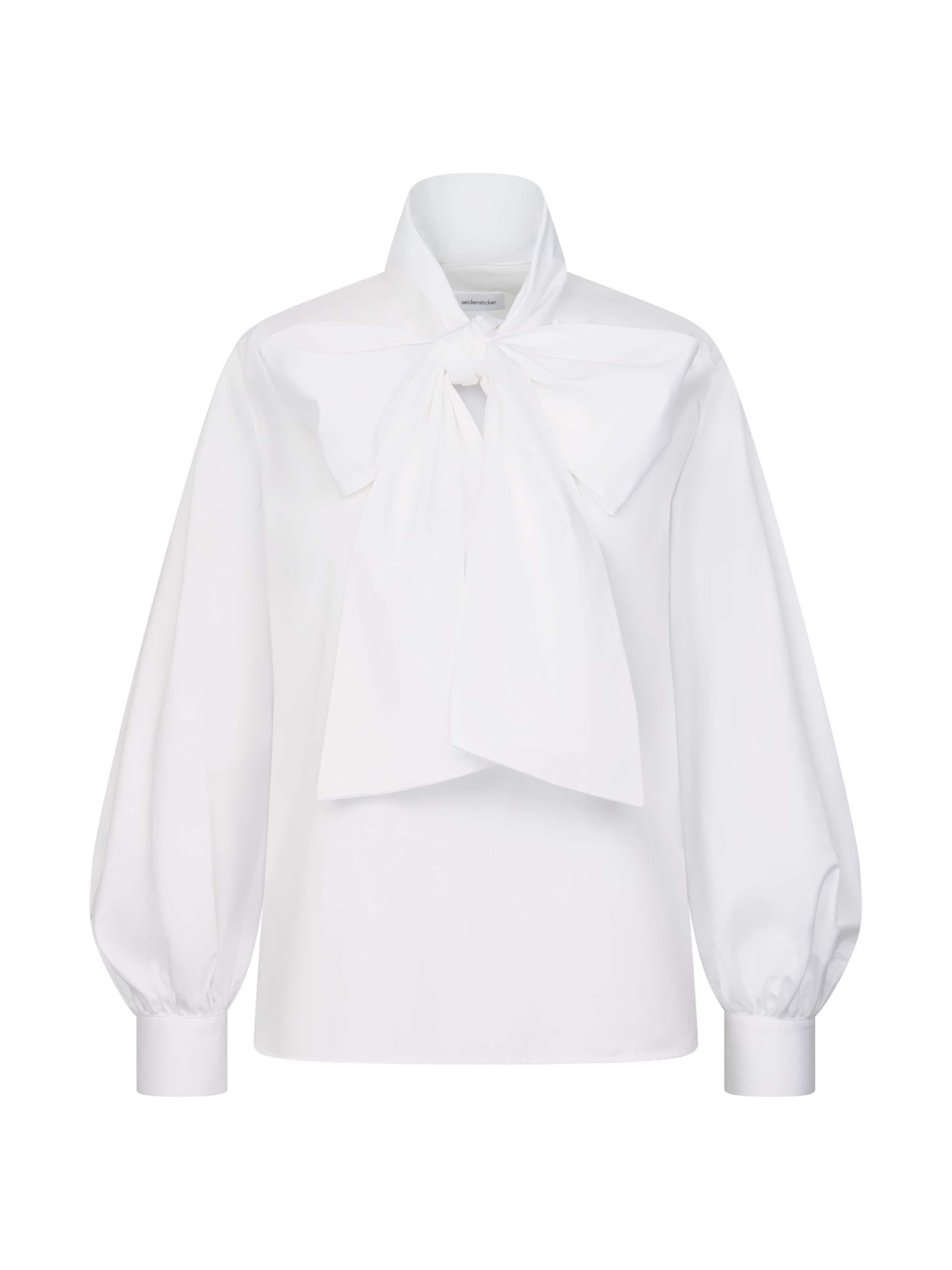 SEIDENSTICKER Blouse 'February Drop 261' in White: front