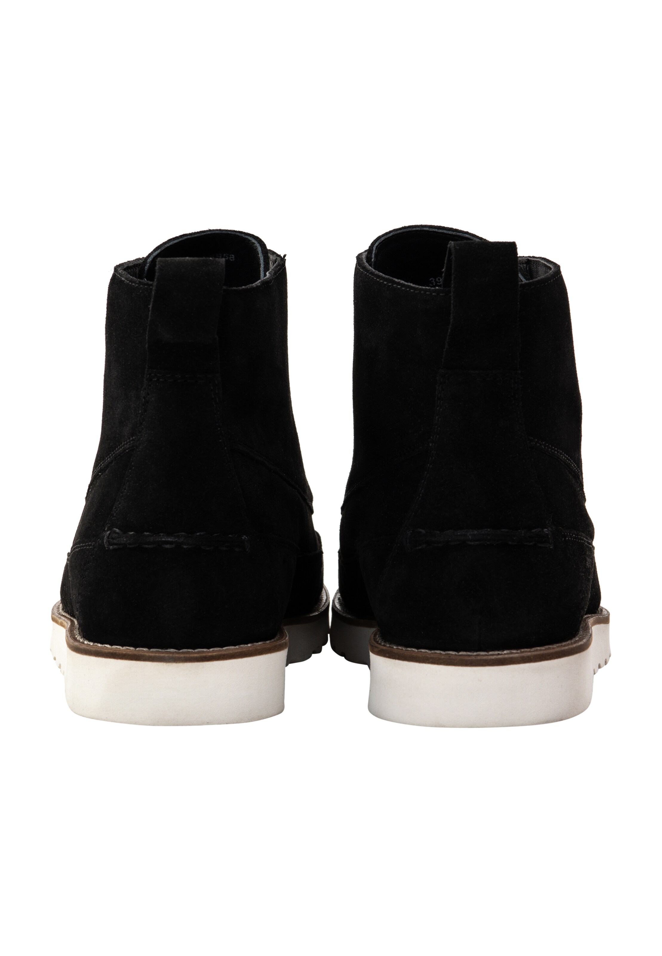 DreiMaster Vintage Buty sznurowane w kolorze czarny