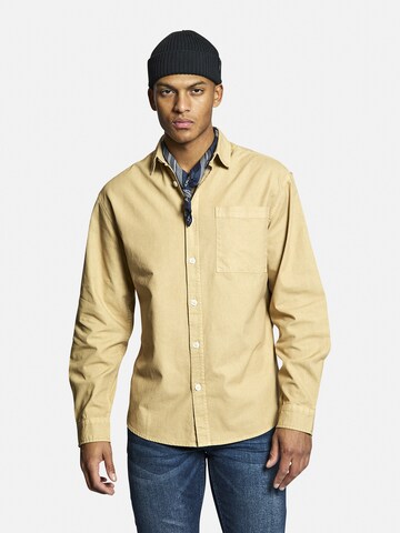 Redefined Rebel - Ajuste regular Camisa 'Jack' en beige: frente