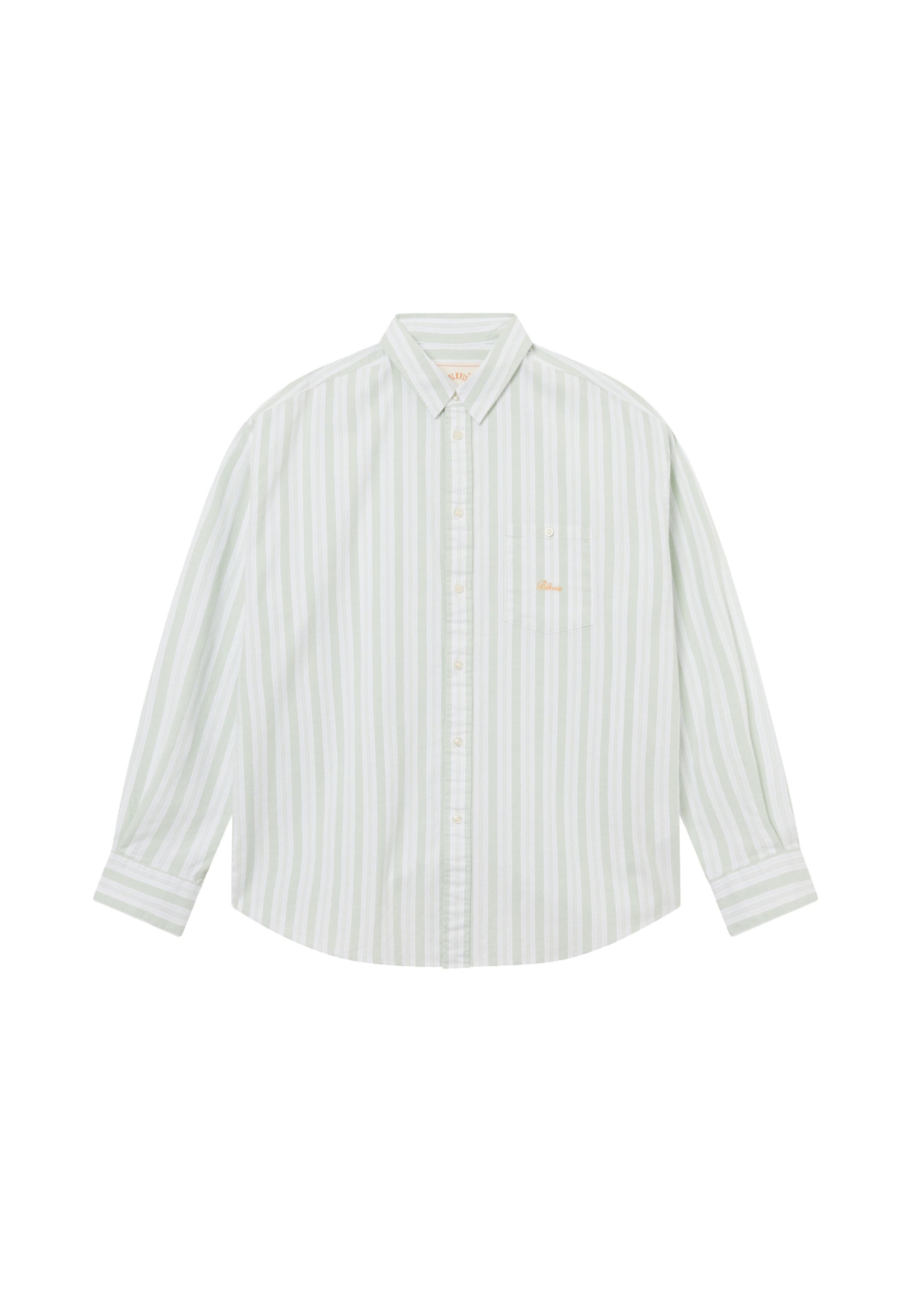 BLKVIS - Camisa en verde: frente