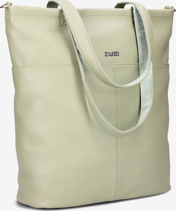 ZWEI Shopper 'MADEMOISELLE' in Green: front