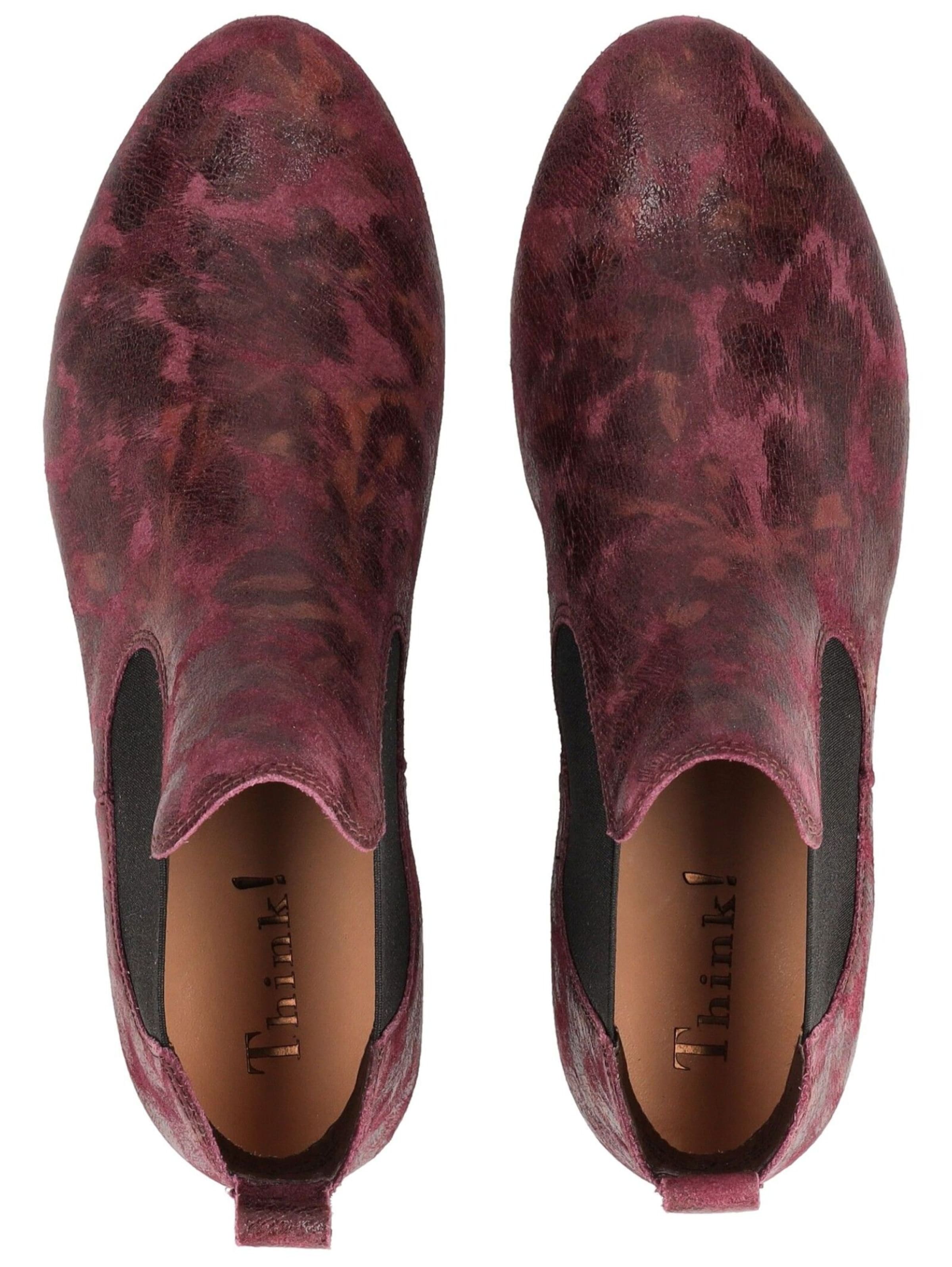 Chelsea Boots THINK! en rouge