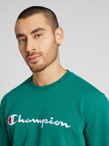 Champion Authentic Athletic Apparel Sweatshirt in Green