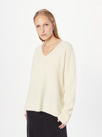 minimum - Pullover 'LINETTES' em bege: frente