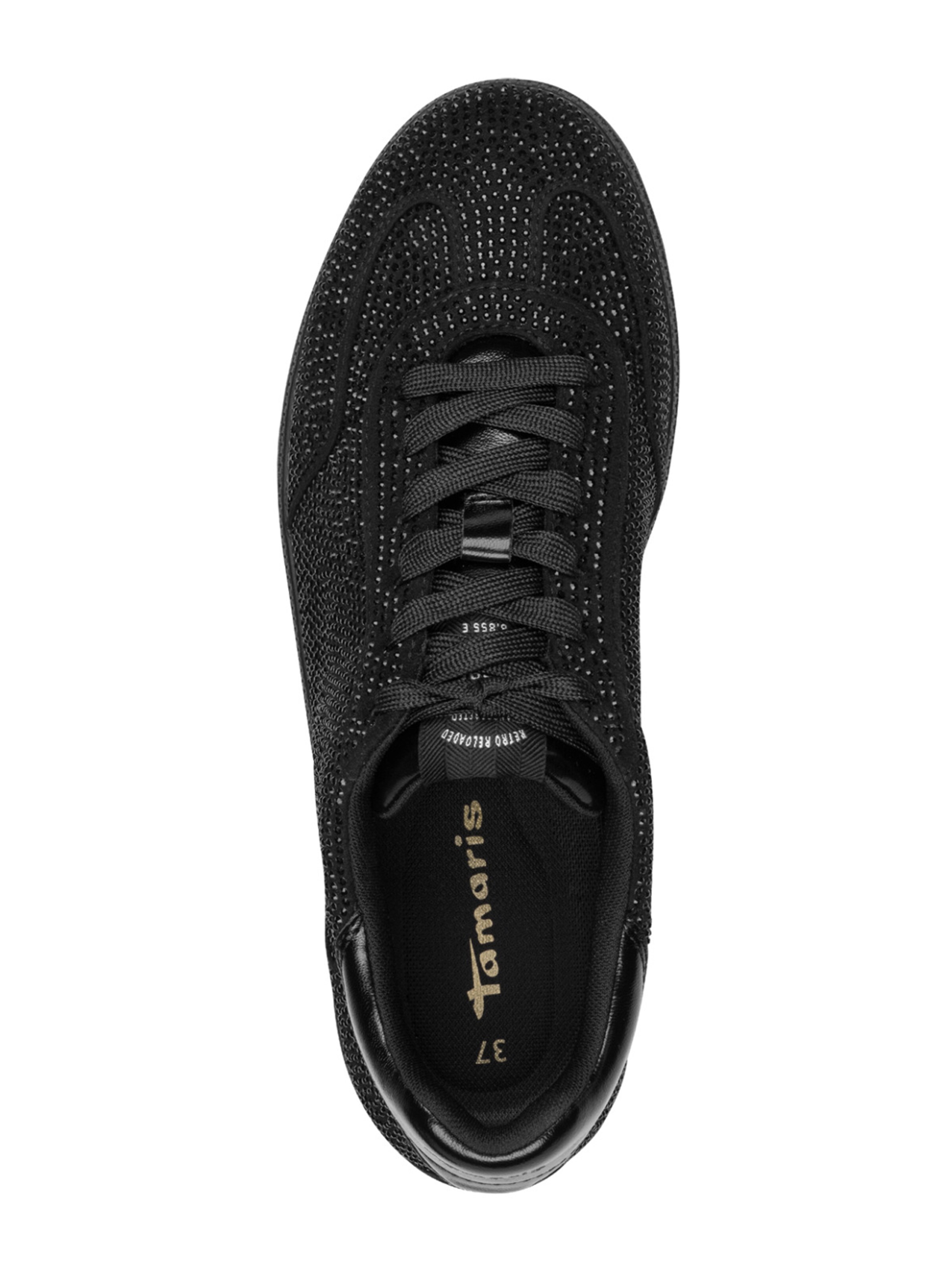 Tamaris Låg sneaker i svart