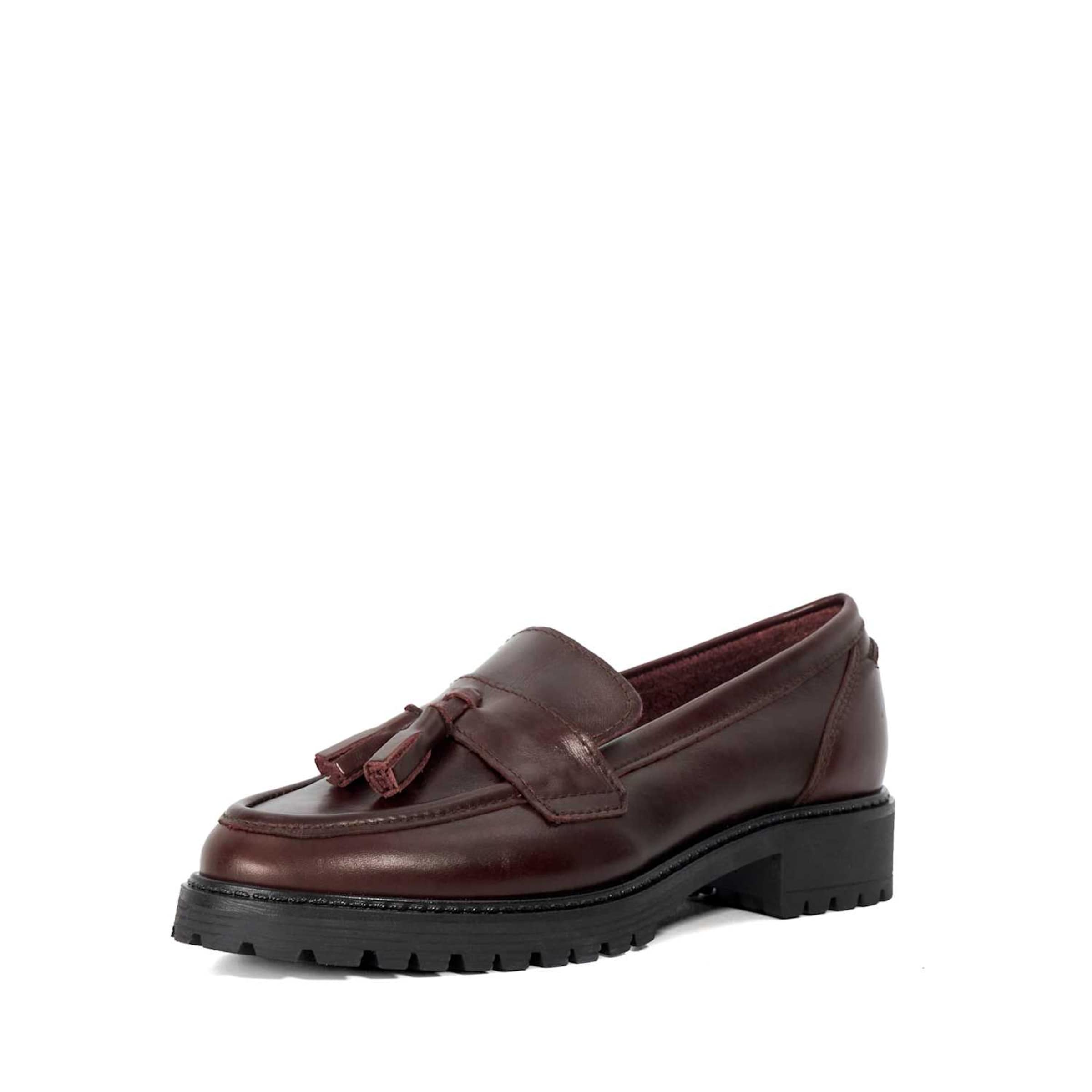Chaussure basse 'Gracelyn' Dune LONDON en rouge : devant