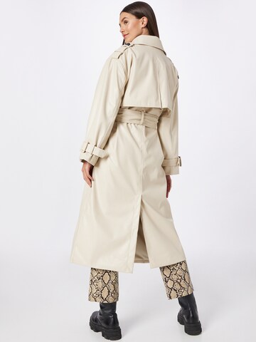 River Island Between-Seasons Coat in Beige