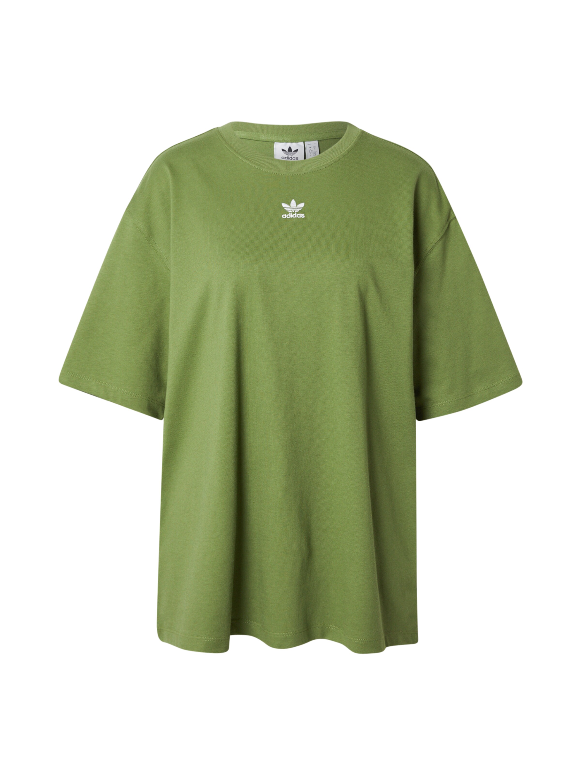 ADIDAS ORIGINALS Μπλουζάκι 'Essentials' σε πράσινο: μπροστά