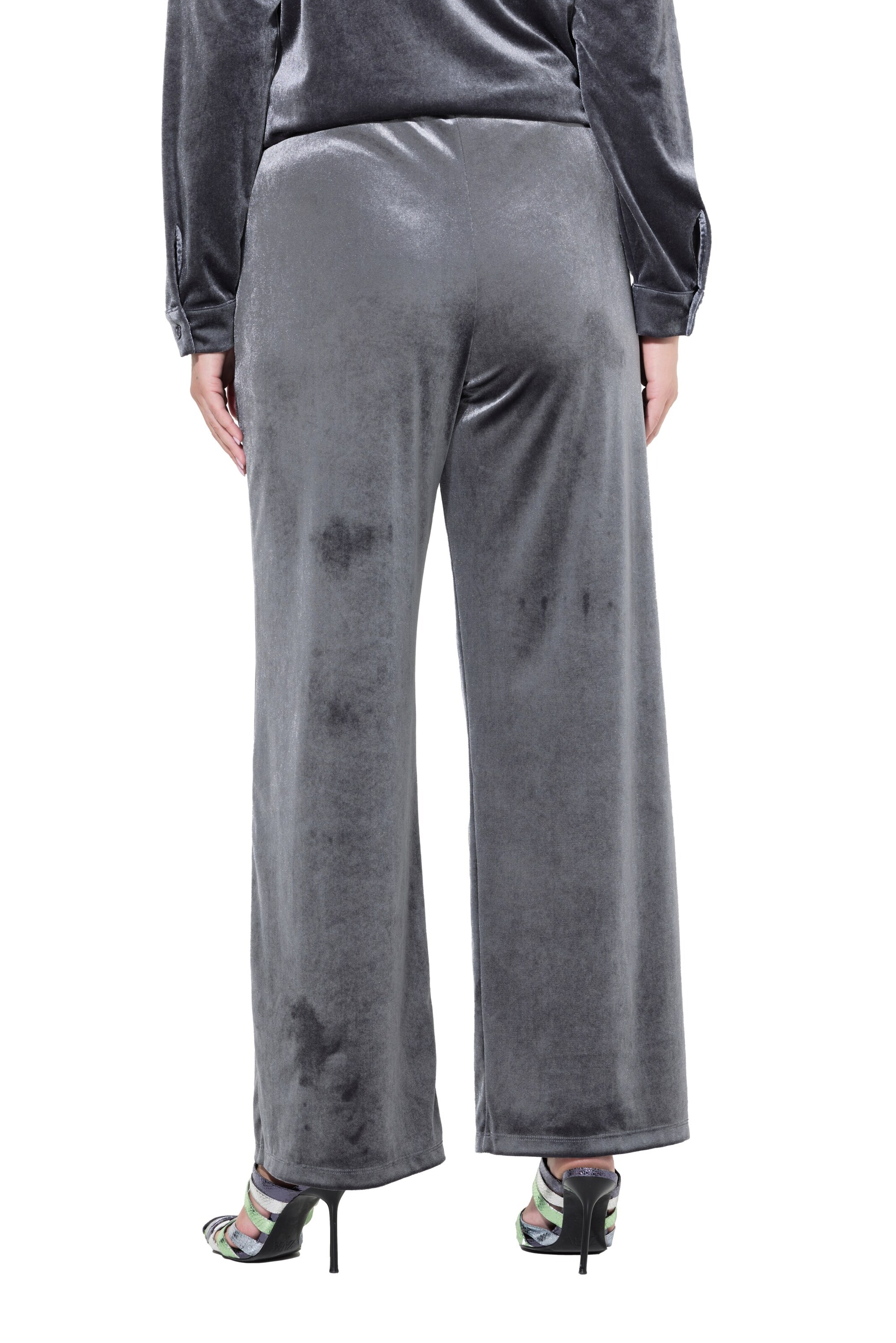 MIAMODA Loose fit Pants in Grey