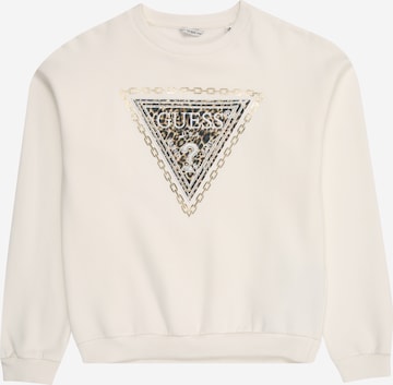 GUESS Collegepaita värissä valkoinen: etupuoli