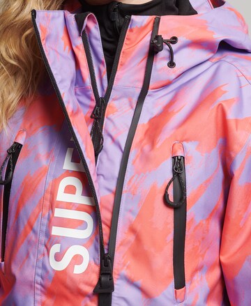 Superdry Outdoorjas in Lila