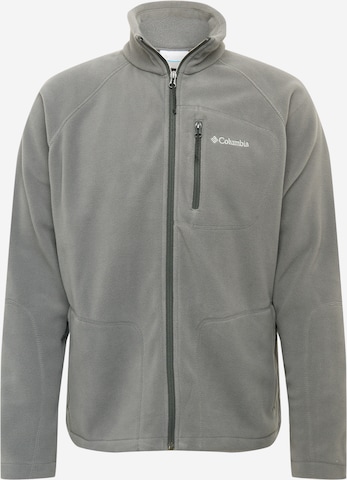 COLUMBIA Athletic Fleece Jacket 'FAST TREK II' in Grey: front