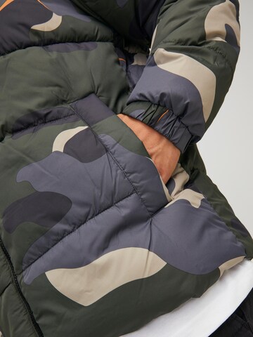 JACK & JONES Winter Jacket 'Chili' in Green