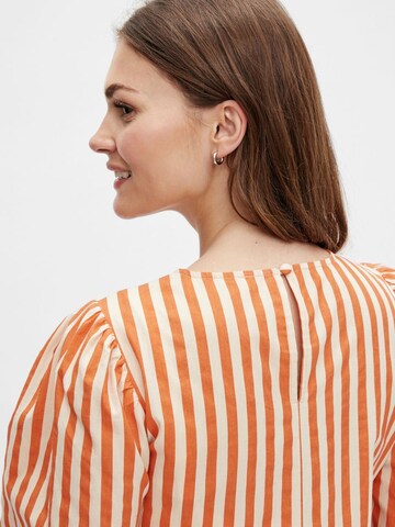 MAMALICIOUS Jurk 'Felicity' in Oranje