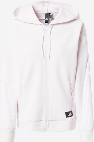 ADIDAS SPORTSWEAR Sportsweatjacke in Lila: predná strana