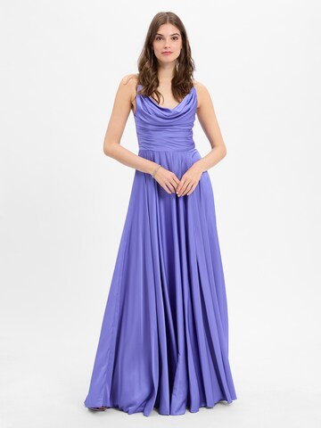 Marie Lund Evening dress in Purple: front