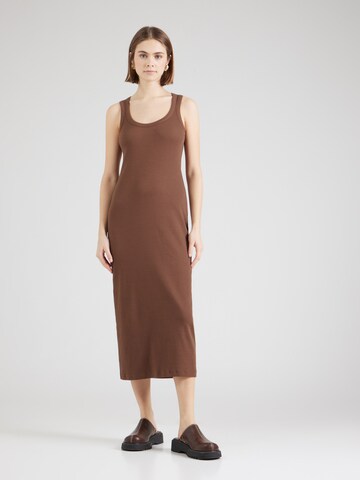 ARMEDANGELS Dress 'Goldaa' in Brown: front