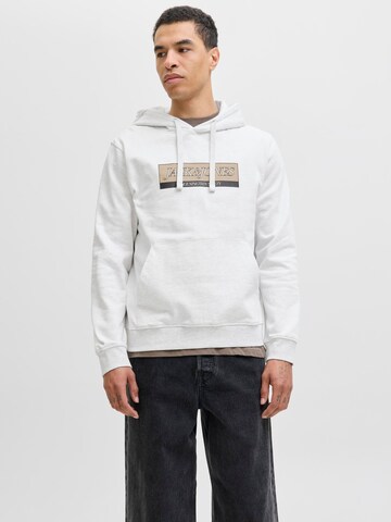 Bluză de molton 'JORINWOOD' de la JACK & JONES pe alb: față