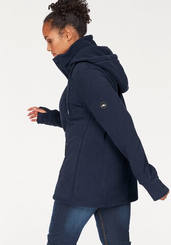 POLARINO Athletic Fleece Jacket in Blue