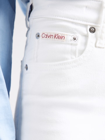 Calvin Klein JeansSkinny Traperice - bijela boja