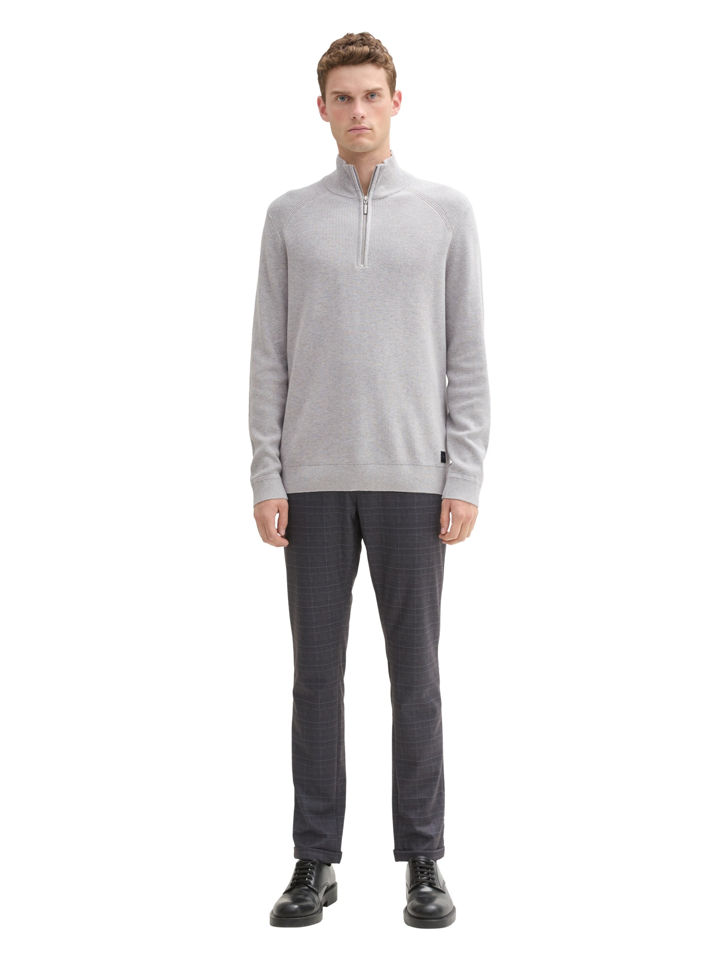 TOM TAILOR Sweater in Grey