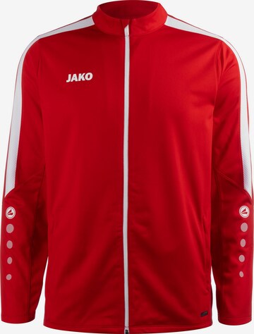 JAKO Trainingsjack in Rood: voorkant