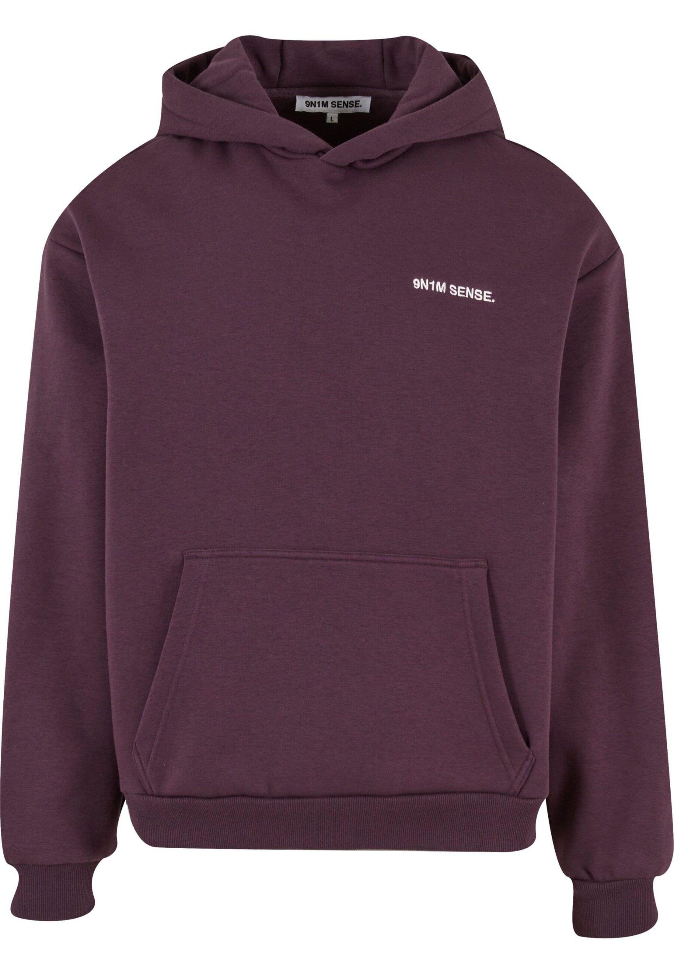 9N1M SENSE Свитшот в Лиловый: спереди