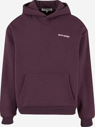 9N1M SENSE Collegepaita värissä lila / valkoinen, Tuotenäkymä