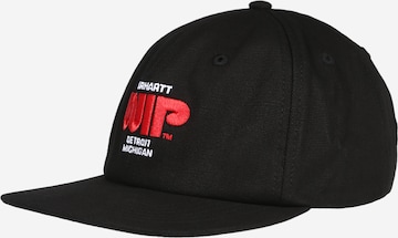 Carhartt WIP Cap 'Worm' in Black: front