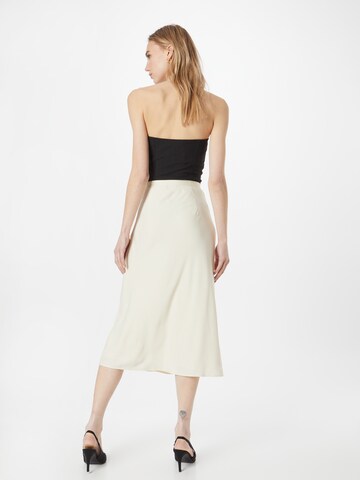 Calvin Klein Normalny krój Spódnica w kolorze beżowy