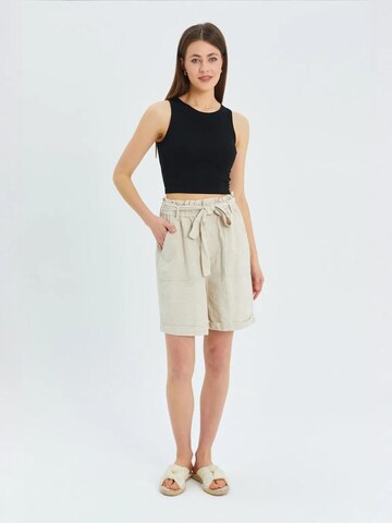 MixRay Regular Shorts in Beige
