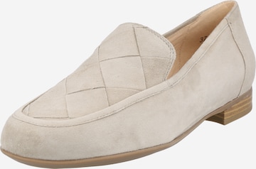 CAPRICE Classic Flats in Grey: front