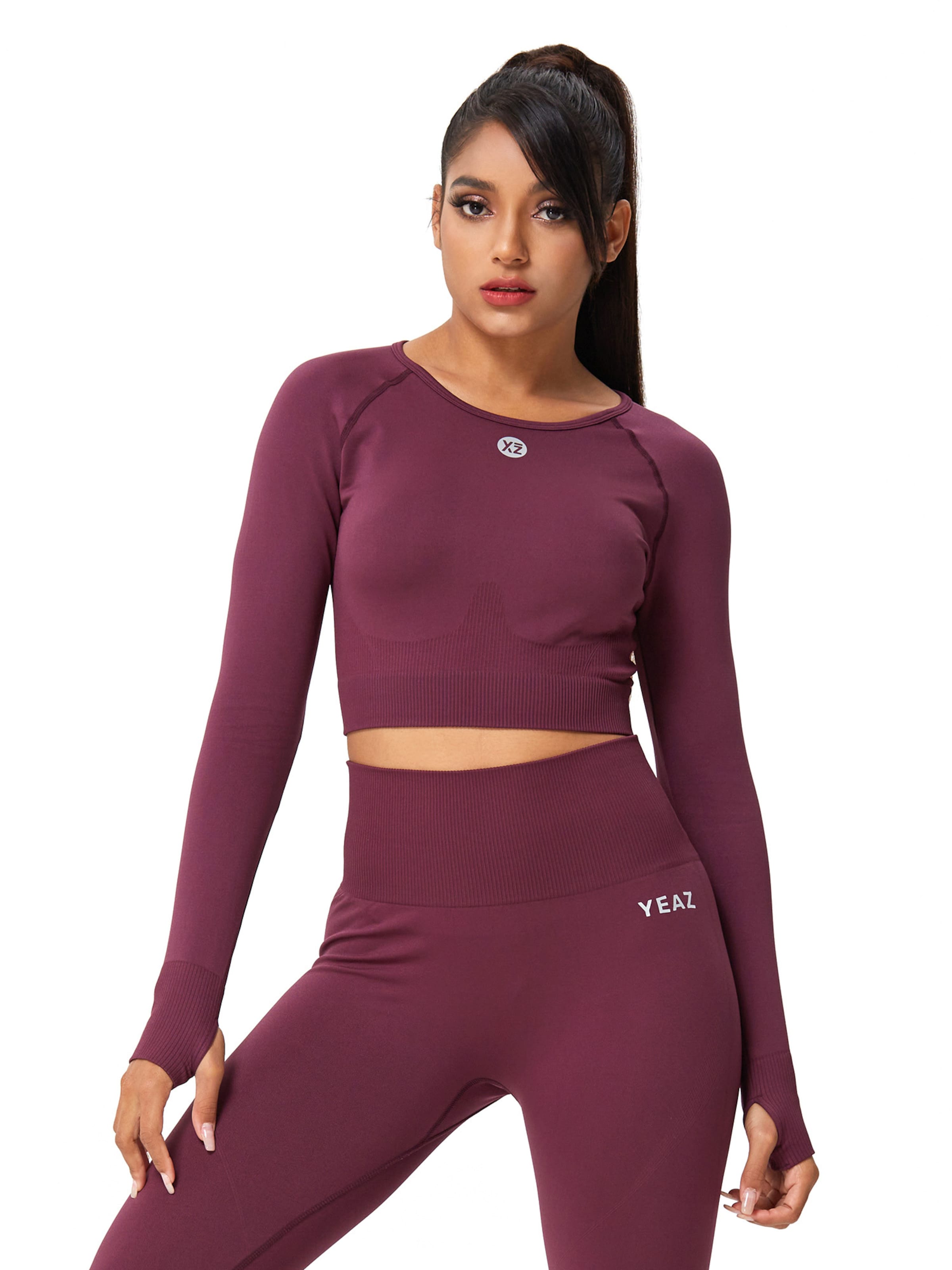 sarkans YEAZ Sporta krekls 'Legend': no priekšpuses