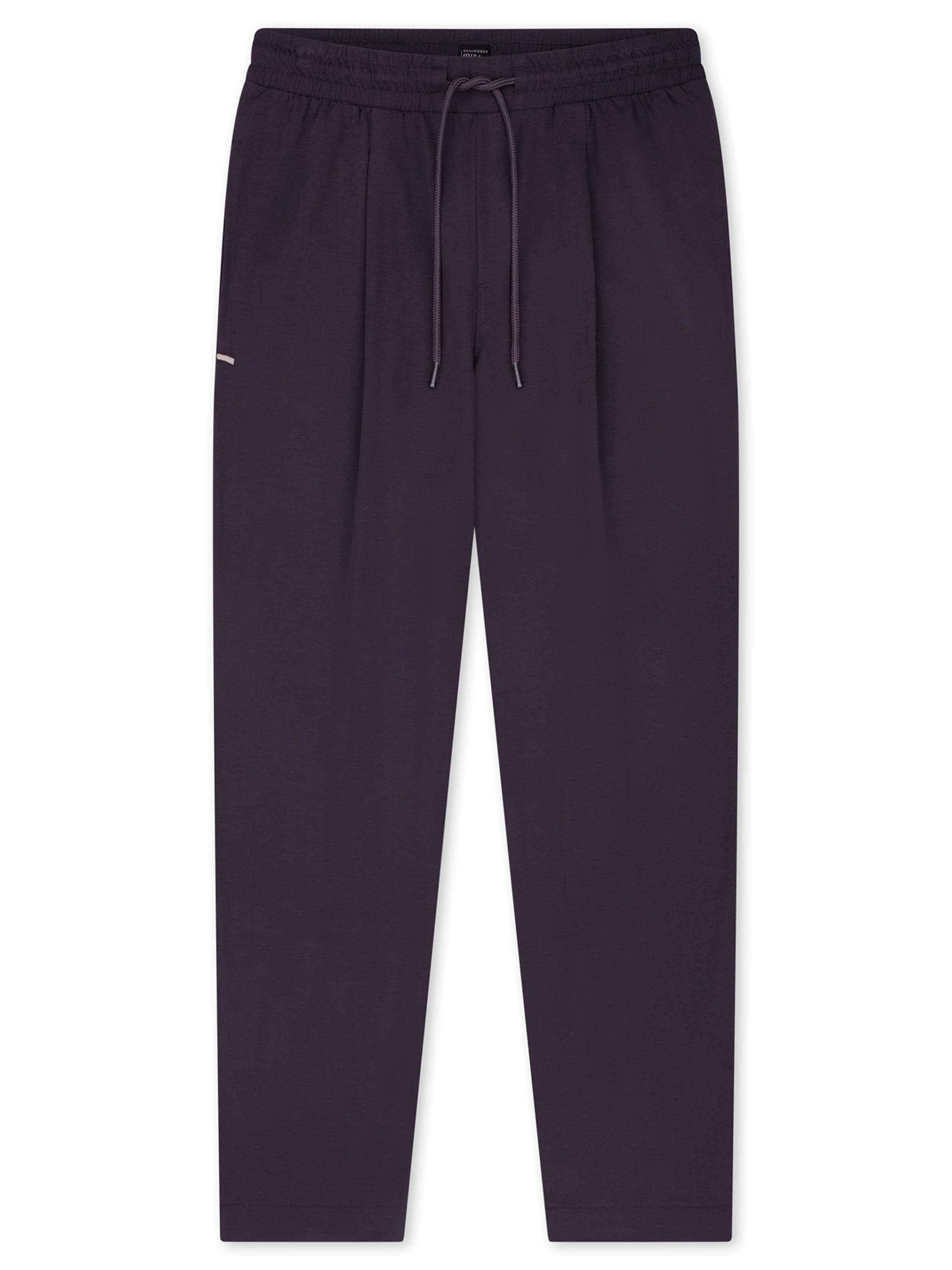 SCHIESSER Pyjamabroek ' Mix Relax ' in M in de kleur Grafiet / Donkergrijs, Productweergave