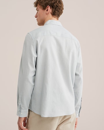 Regular fit Camicia business di WE Fashion in verde