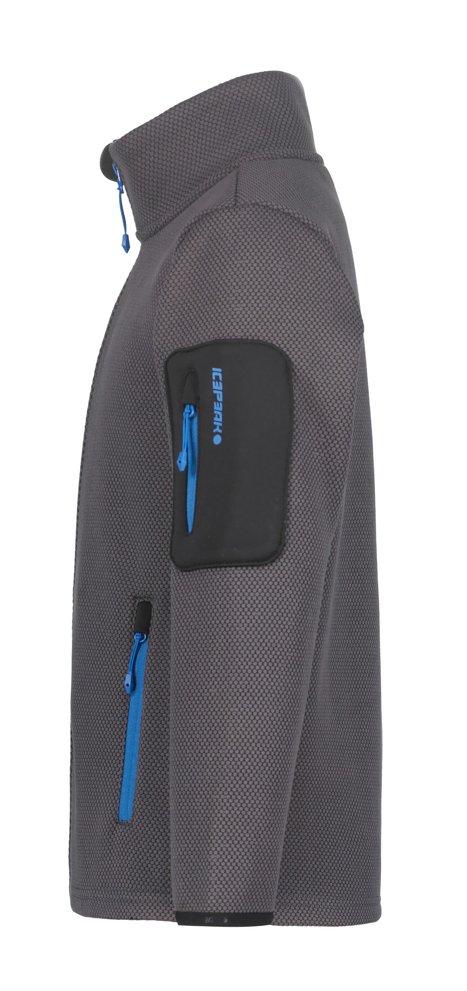 ICEPEAK Funktionsfleecejacke in Grau