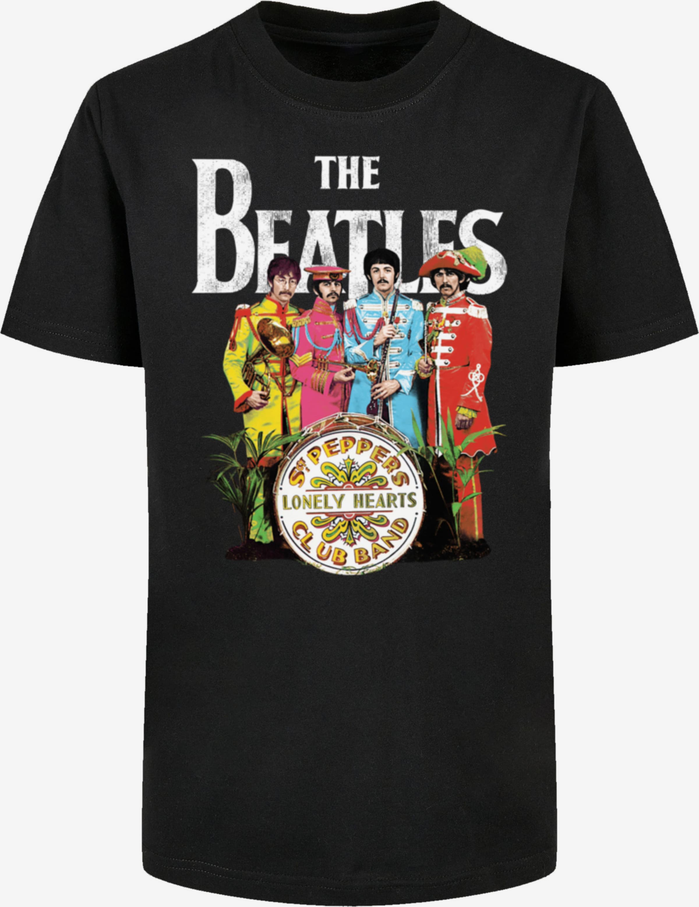 Schwarz YOU Shirt Sgt Beatles ABOUT F4NT4STIC \'The | in Pepper\'