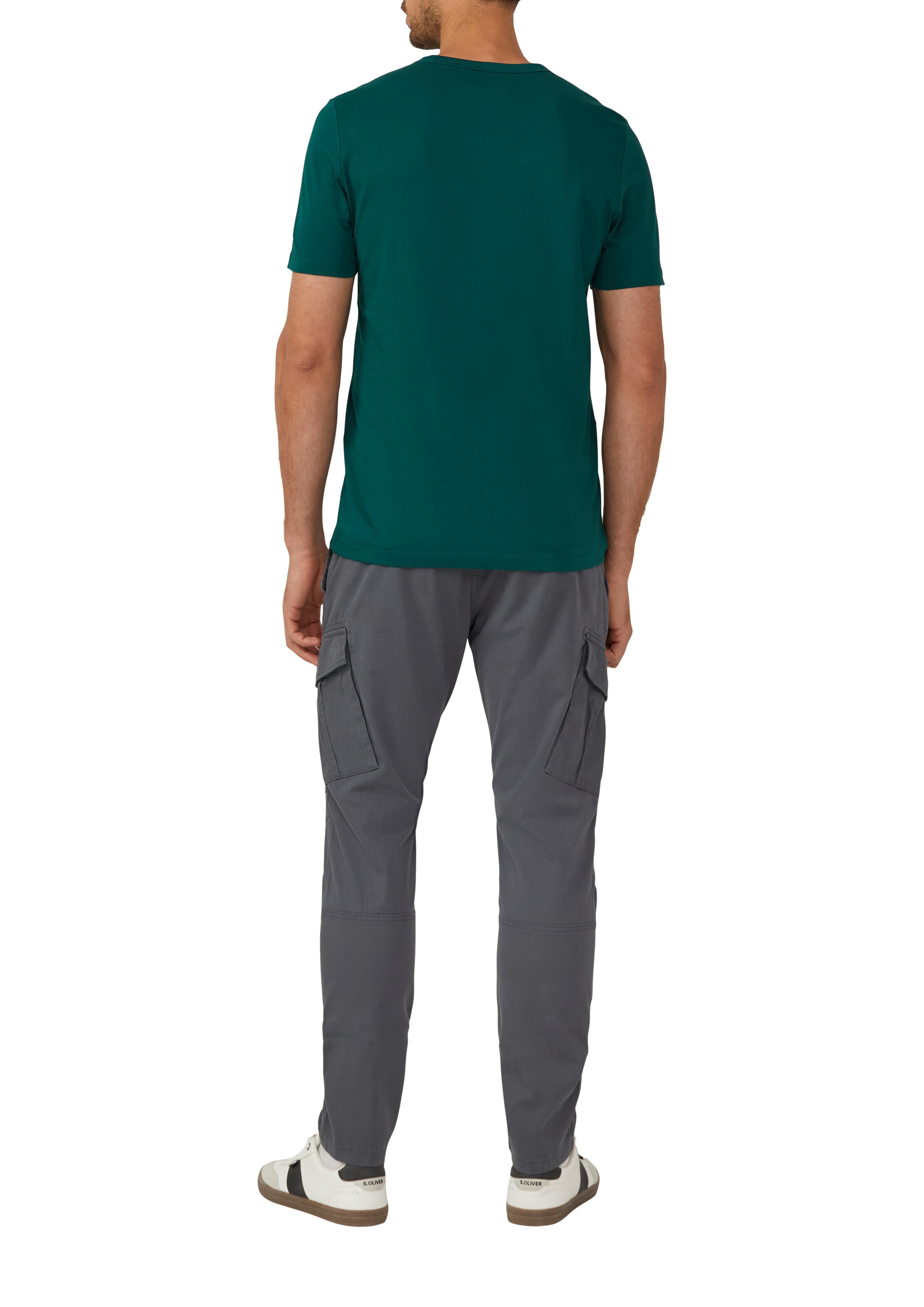 T-Shirt s.Oliver en vert : derrière